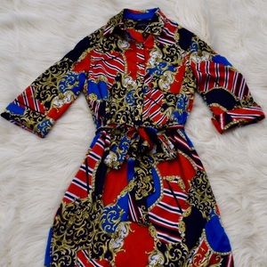 NEW!! Versace inspired print dress!